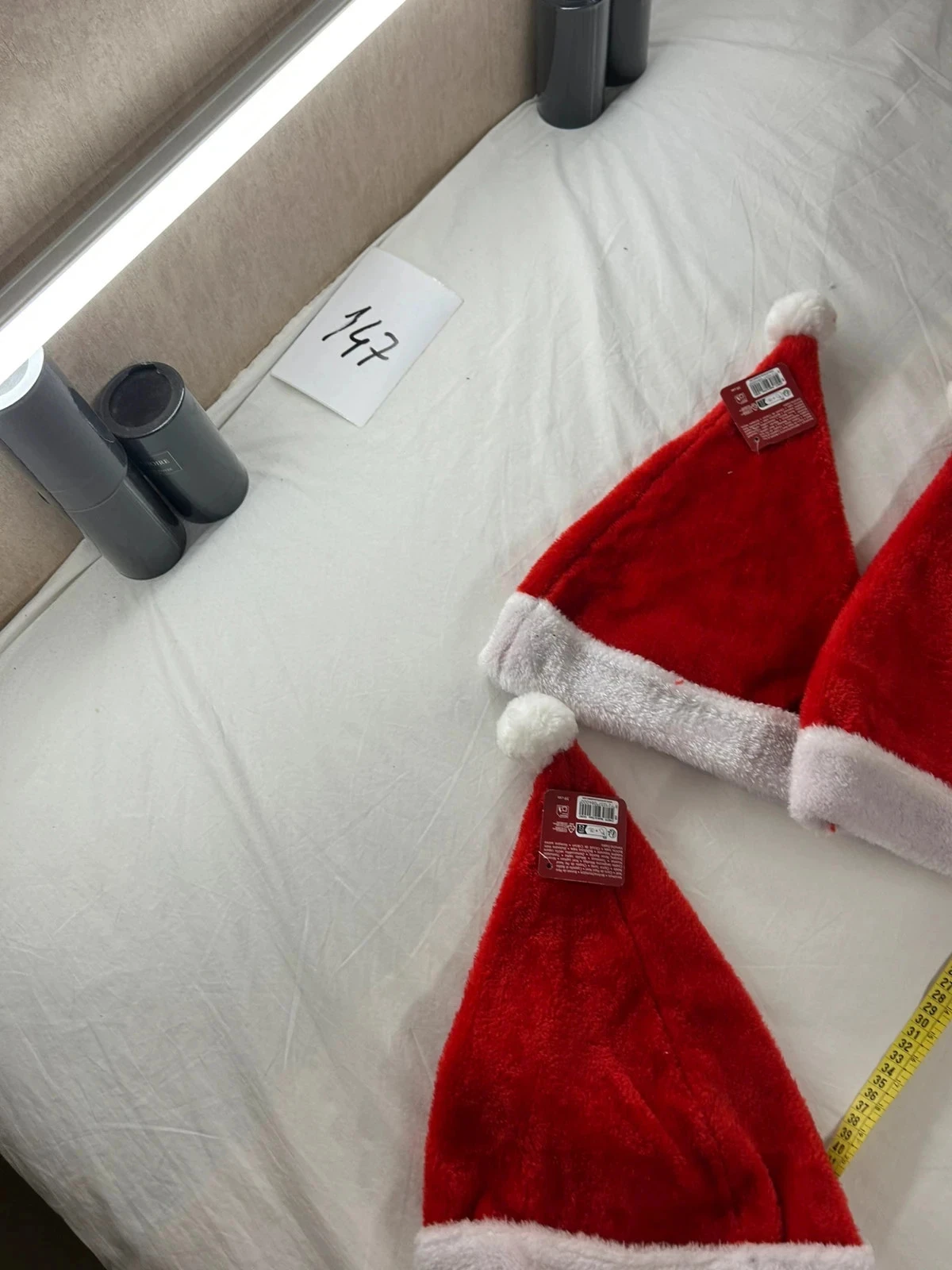 Drie kersthatos van vader Kerst merry christmas hat – photo 3